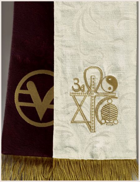 Reversible Custom Minister Stole, Medium